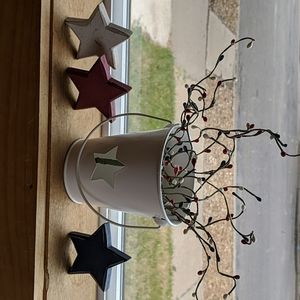 4th of July decoration cream pail